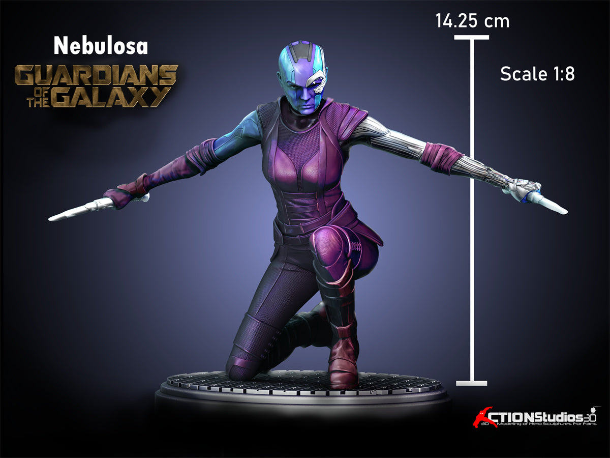 Nebula from Guardians of the Galaxy 3D Printing Scale GK Resin Figure