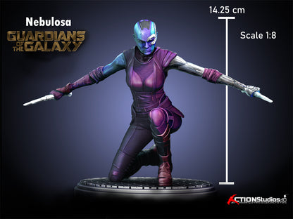 Nebula from Guardians of the Galaxy 3D Printing Scale GK Resin Figure