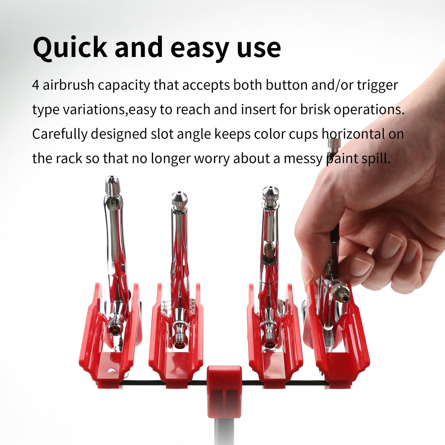 DSPIAE PT-AR 4-Slot Airbrush Rack