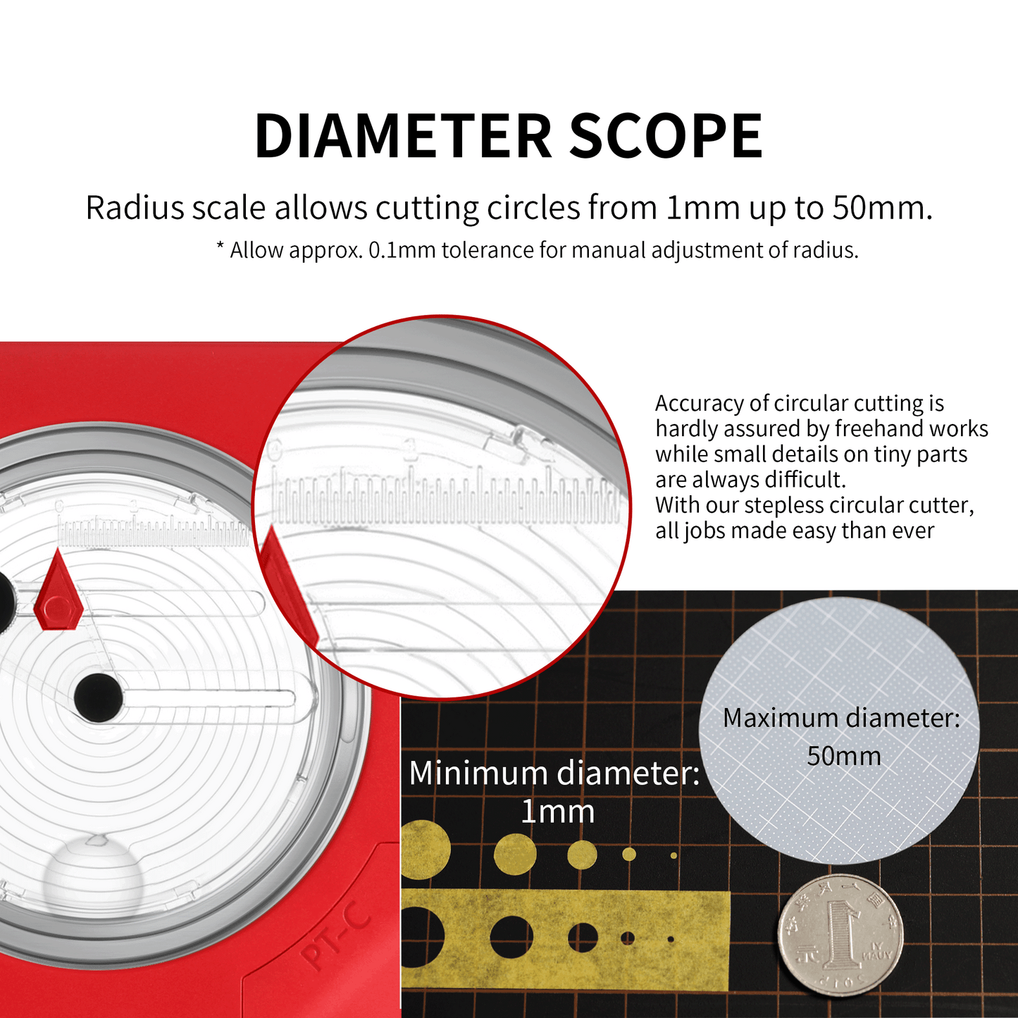 DSPIAE PT-C Integral Circular Cutter