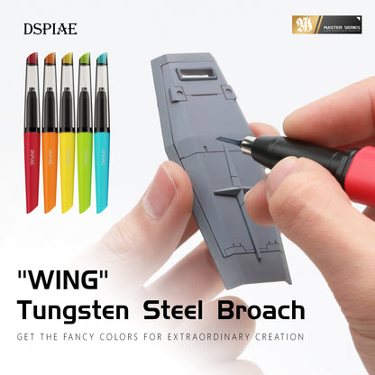 DSPIAE PT-TH PRO “WING” Tungsten Steel Push Broach