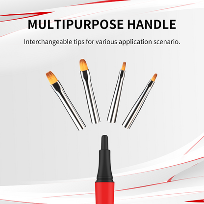 DSPIAE PT-PL&TB&FB "Phoenix Plume" Series Broad Painting Brush/Detailing Brush/Panel Line Marker