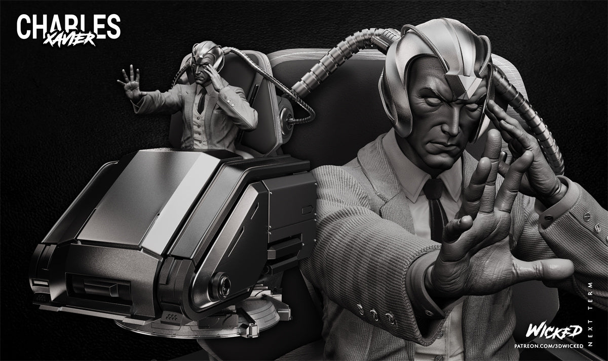 Professor X 3D Printing Scale GK Resin Figure