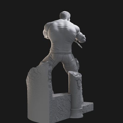 Punisher Marvel Anti-Hero 3D Printing Scale GK Resin Figure