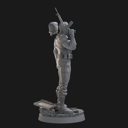 Punisher Marvel 3D Printing Scale GK Resin Figure