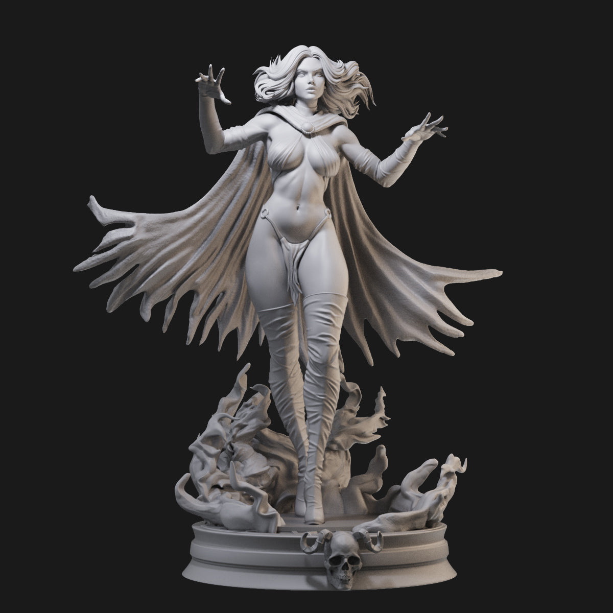 Red Queen Hope Pym 3D Printing Scale GK Resin Figure