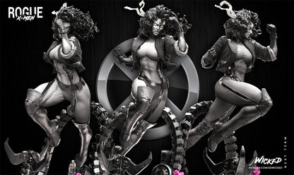 Rogue Marvel X-Men 3D Printing Scale GK Resin Figure