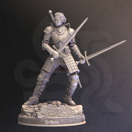 Grand Marshal Vera Lanius DND Role 3D Printing Miniatures Resin Figure Board Game