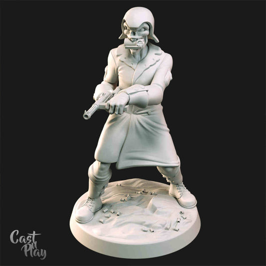 Zyklon B Undead Soldier DND Monster 3D Printing Miniatures Resin Figure Board Game Chess