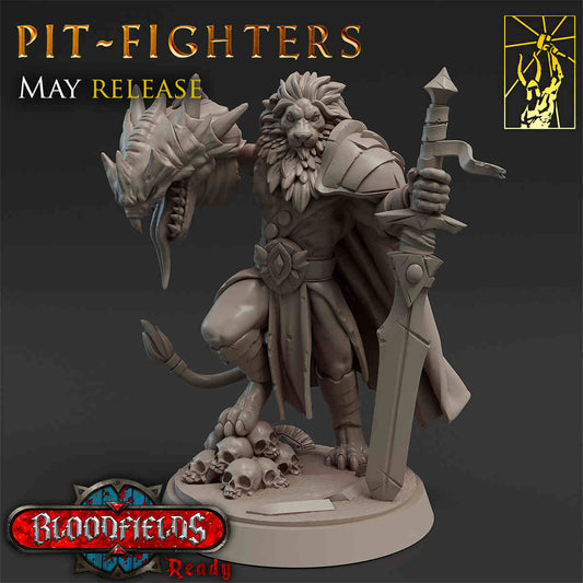 Pristinus Silvermane | DND Role 3D Printing Miniatures Resin Figure Board Game