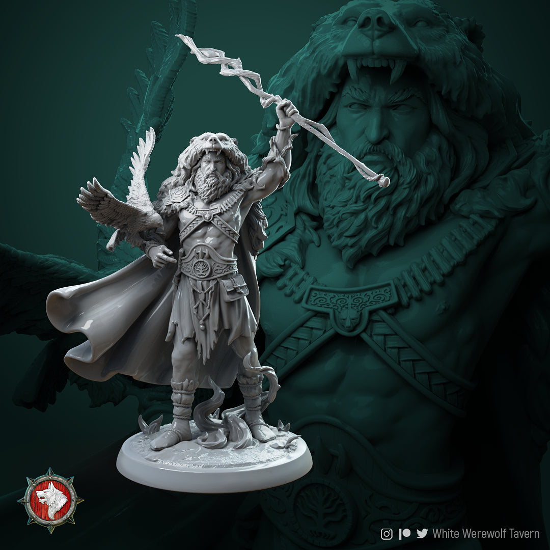 Rafinus Grim Grip DND Role 3D Printing Miniatures Resin Figure Board Game