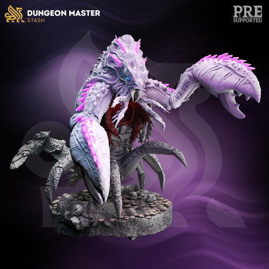 Ardolinth Hardshell Crustacean Abomination DND Role 3D Printing Miniatures Resin Figure Board Game