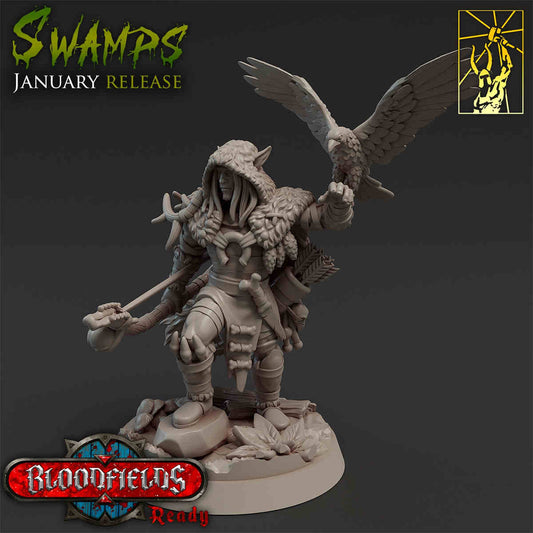 Elf Va'Laar Swampwalker | DND Role 3D Printing Miniatures Resin Figure Board Game