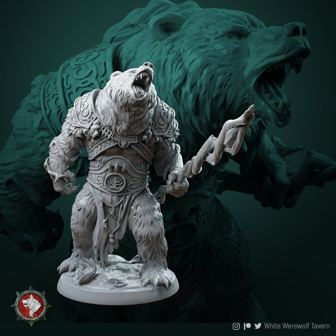 Rafinus Ursa DND Role 3D Printing Miniatures Resin Figure Board Game