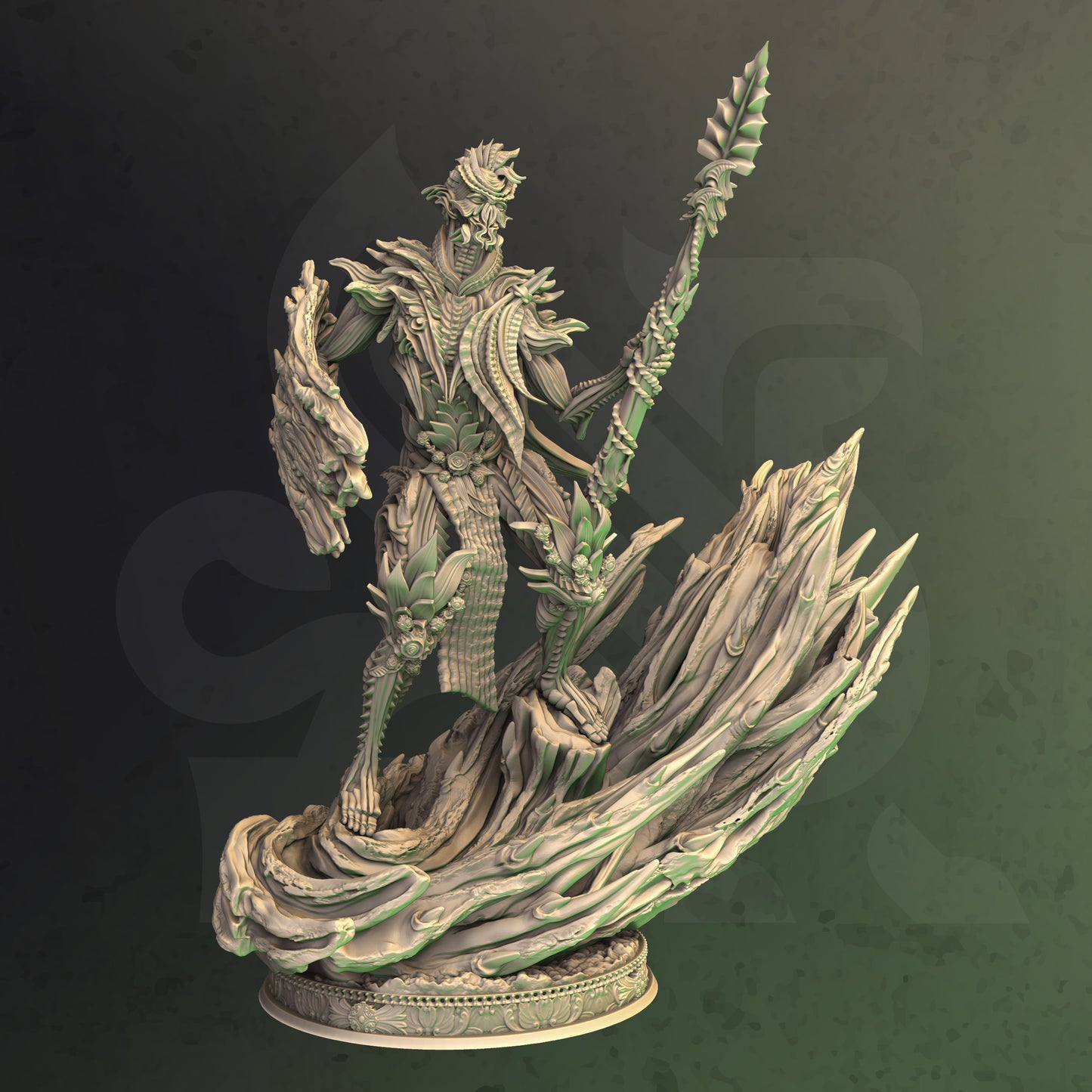 Spriggan Warrior Zelafel DND Role 3D Printing Miniatures Resin Figure Board Game