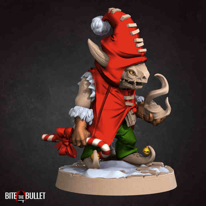 Kobold Sorcerer DND Role 3D Printing Miniatures Resin Figure Board Game