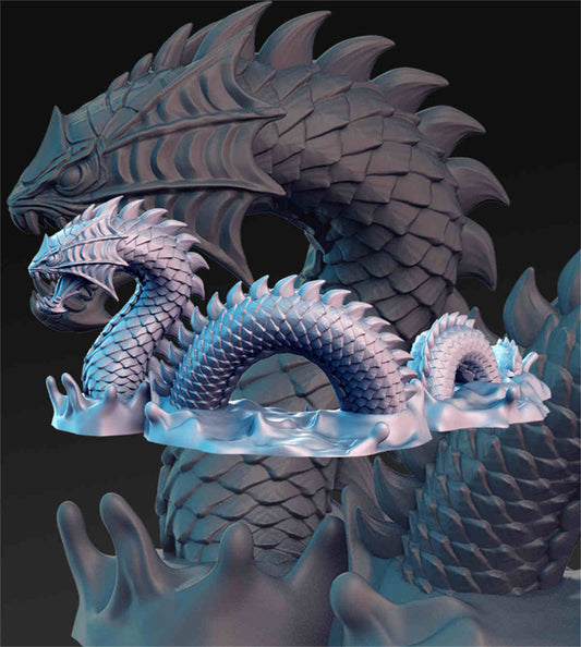 Sea Serpent | DND Role 3D Printing Miniatures Resin Figure Board Game