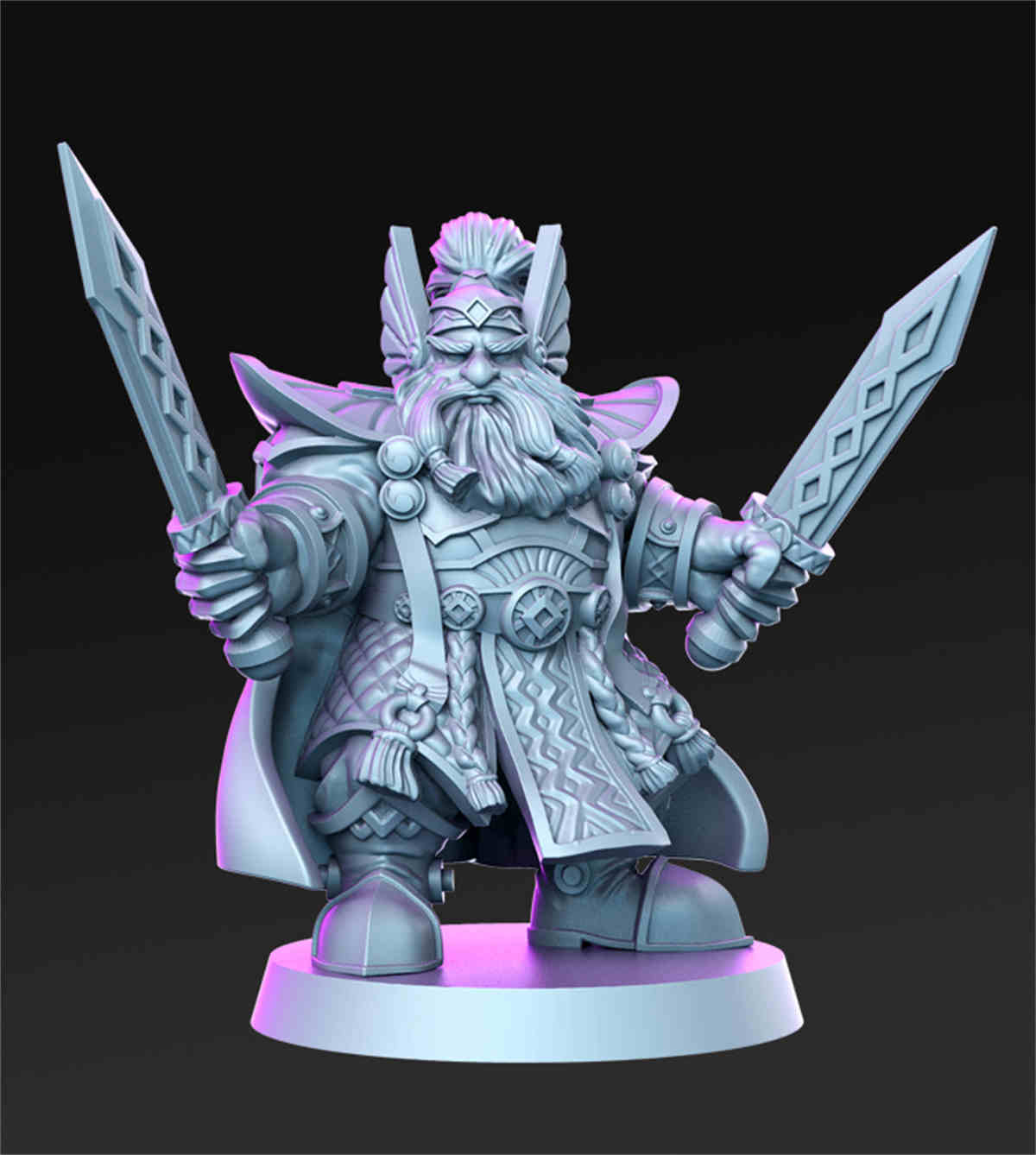 Grimhold - dwarf | DND Role 3D Printing Miniatures Resin Figure Board Game