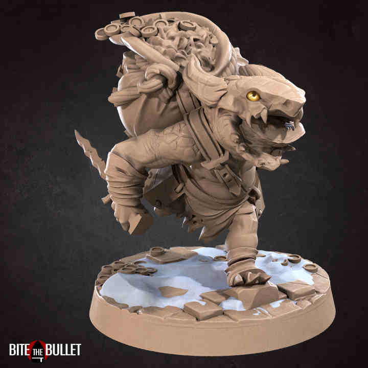 Kobold Rogue DND Role 3D Printing Miniatures Resin Figure Board Game