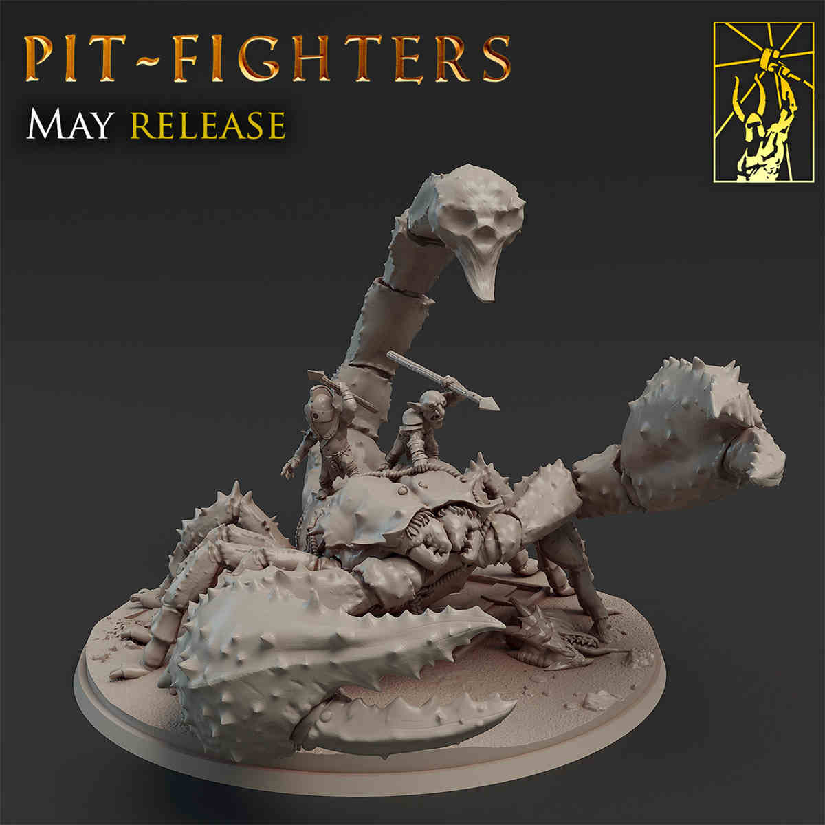 Hadogenes The Scorpion With Gobos | DND Role 3D Printing Miniatures Resin Figure Board Game