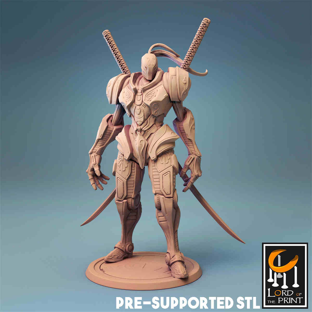 Samourai Construct | DND Role 3D Printing Miniatures Resin Figure Board Game