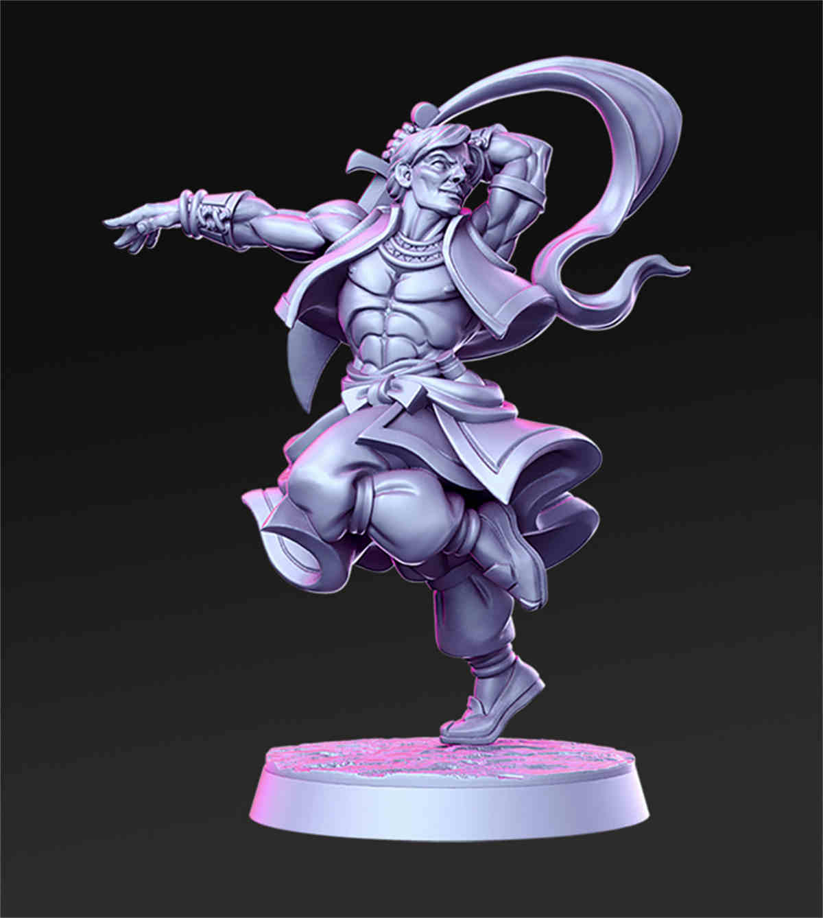 Al’Nair- Male Blade dancer | DND Role 3D Printing Miniatures Resin Figure Board Game