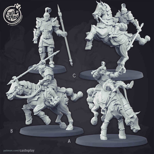 Knight DND Role 3D Printing Miniatures Resin Figure Board Game