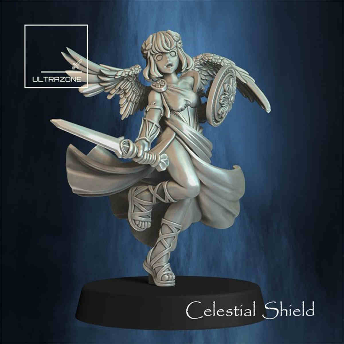 Japanese Game Roles 3D Printing Miniatures Resin Figure Board Game Chess