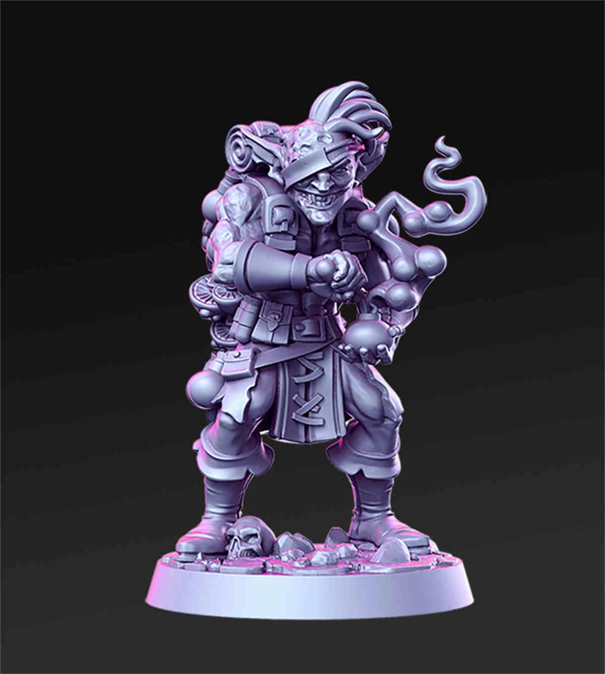 Baznazz - Goblin Alchemist | DND Role 3D Printing Miniatures Resin Figure Board Game