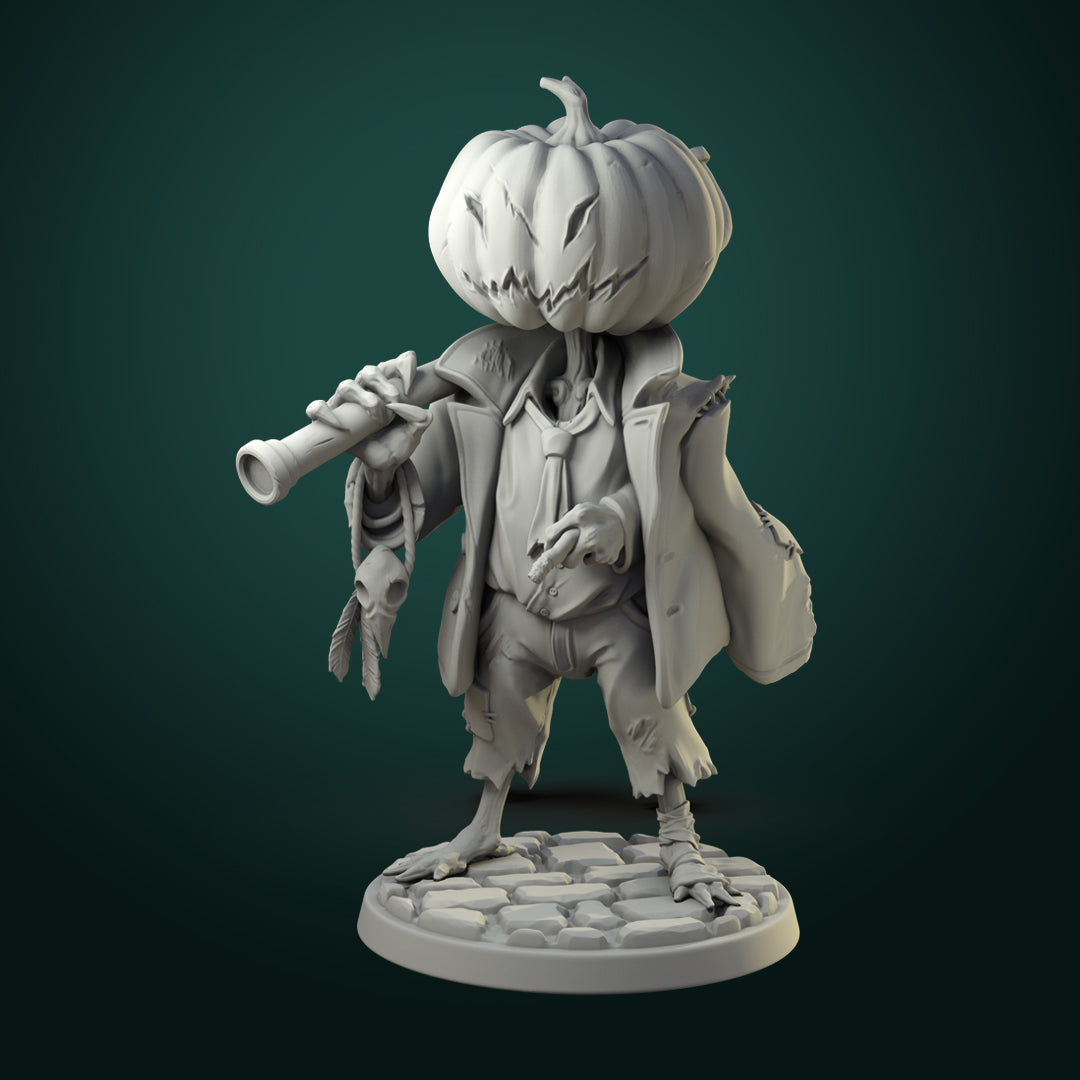 Pumpkin Scarecrow DND Role 3D Printing Miniatures Resin Figure Board Game