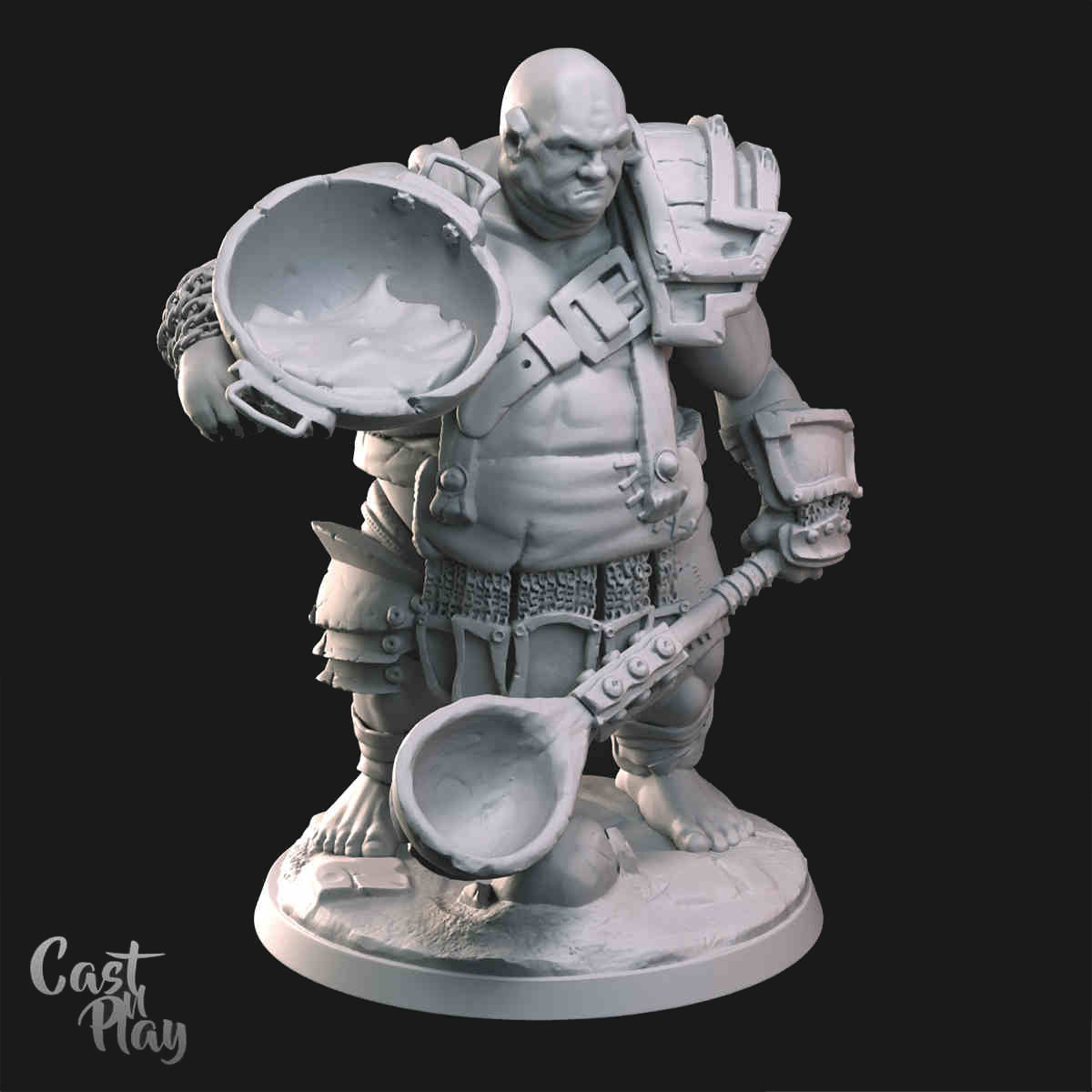 Cook DND Role 3D Printing Miniatures Resin Figure Board Game Chess