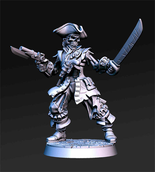 Billy the Bone- Pirate Skeleton | DND Role 3D Printing Miniatures Resin Figure Board Game