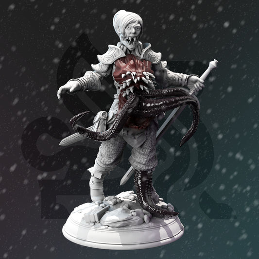 Mutated Shapeshifter Ranger Adana White DND Role 3D Printing Miniatures Resin Figure Board Game