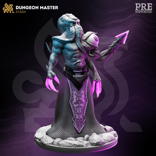 Mind Flayer Elthakar DND Role 3D Printing Miniatures Resin Figure Board Game