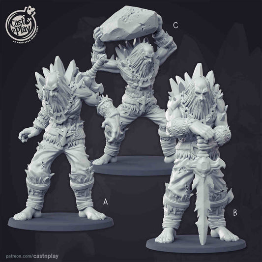 Frost Giant DND Role 3D Printing Miniatures Resin Figure Board Game