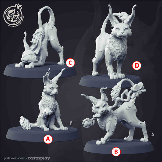 Kneazle DND Role 3D Printing Miniatures Resin Figure Board Game