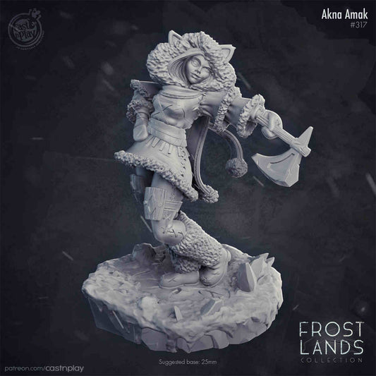 Akna Amak DND Role 3D Printing Miniatures Resin Figure Board Game Chess