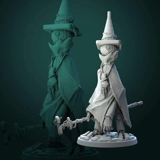 Witch Familiar DND Role 3D Printing Miniatures Resin Figure Board Game