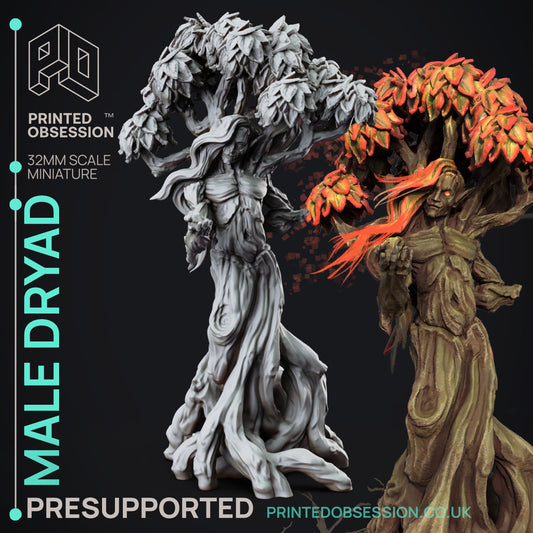 Dryad Faywild Forest Spirit DND Role 3D Printing Miniatures Resin Figure Board Game