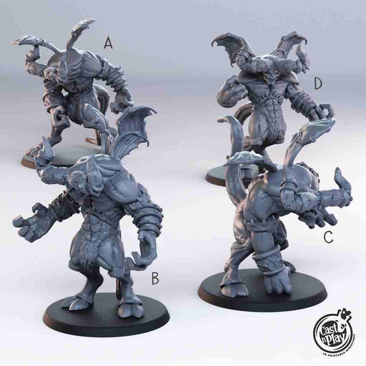 Bull Demon DND Role 3D Printing Miniatures Resin Figure Board Game