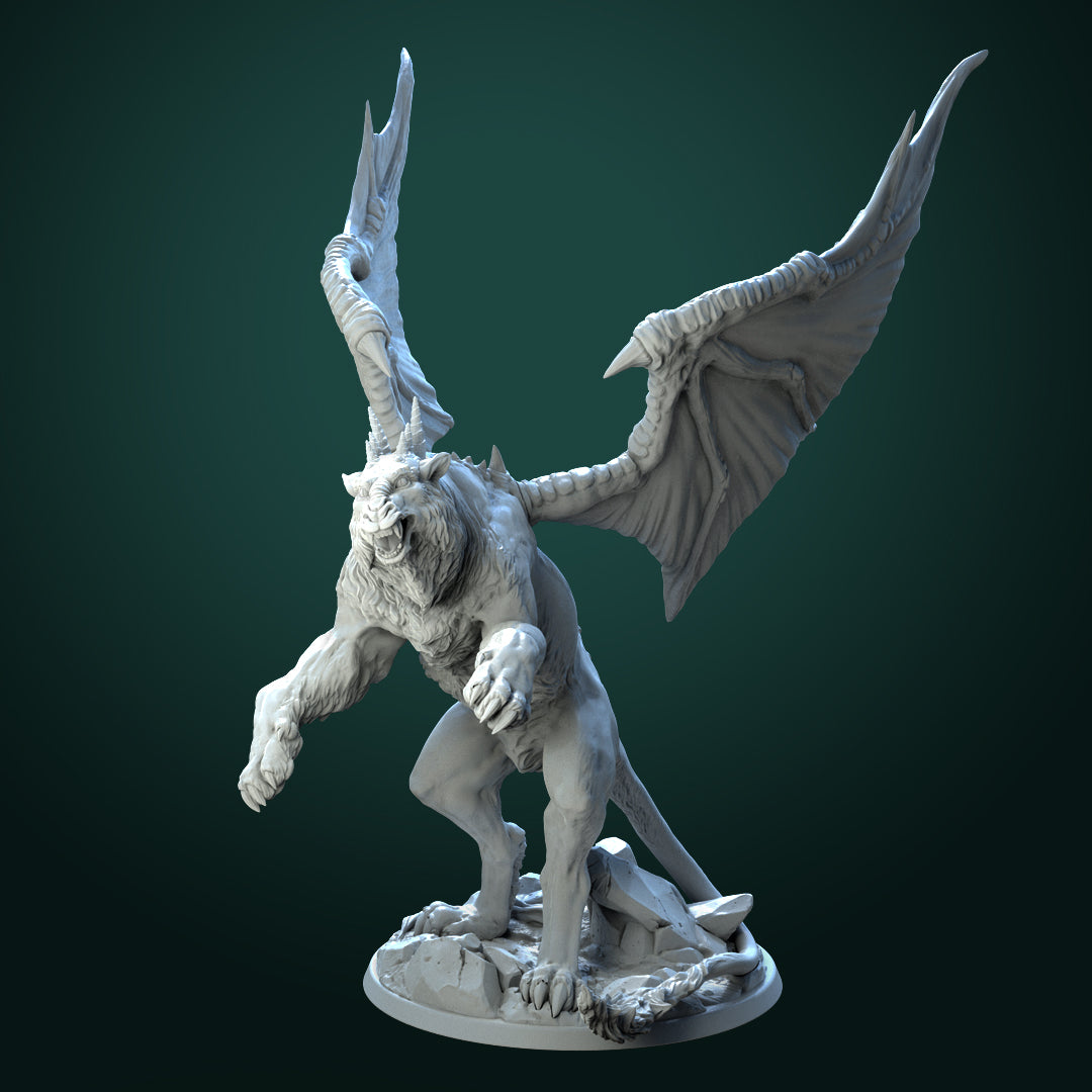 O'elle Dragon A DND Role 3D Printing Miniatures Resin Figure Board Game