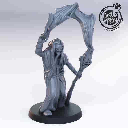 Casting Hag DND Role 3D Printing Miniatures Resin Figure Board Game