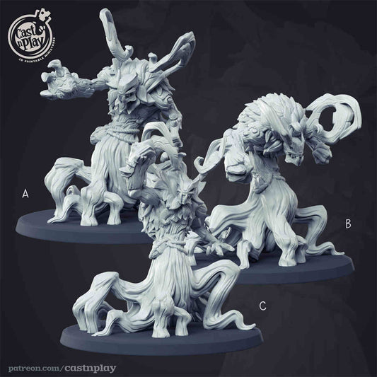 Dryad Sentinel DND Role 3D Printing Miniatures Resin Figure Board Game