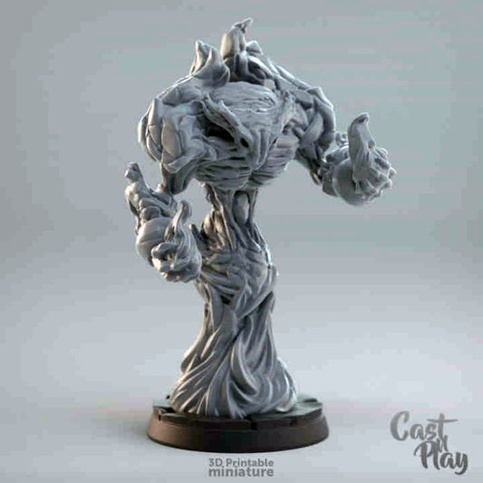 Fire Elemental DND Role 3D Printing Miniatures Resin Figure Board Game Chess