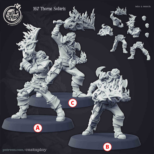 Thorne Solaris DND Role 3D Printing Miniatures Resin Figure Board Game