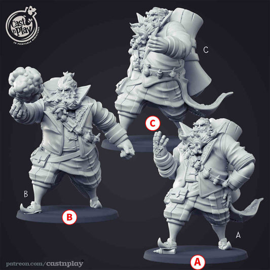 Alchemist DND Role 3D Printing Miniatures Resin Figure Board Game