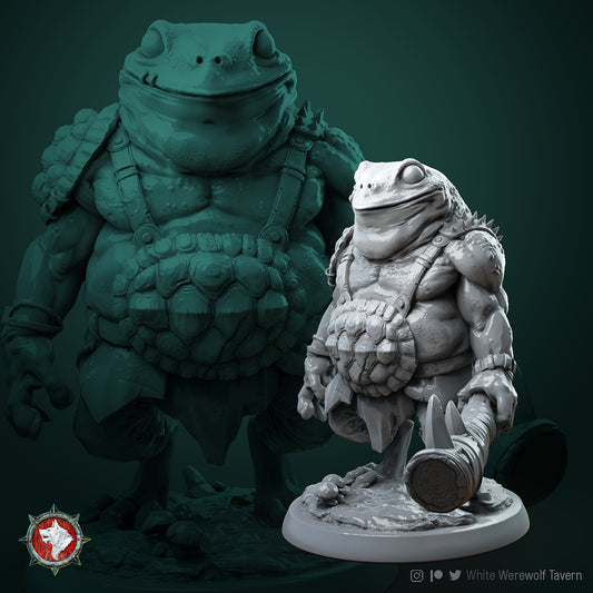 Froggl Jaggernaut DND Role 3D Printing Miniatures Resin Figure Board Game