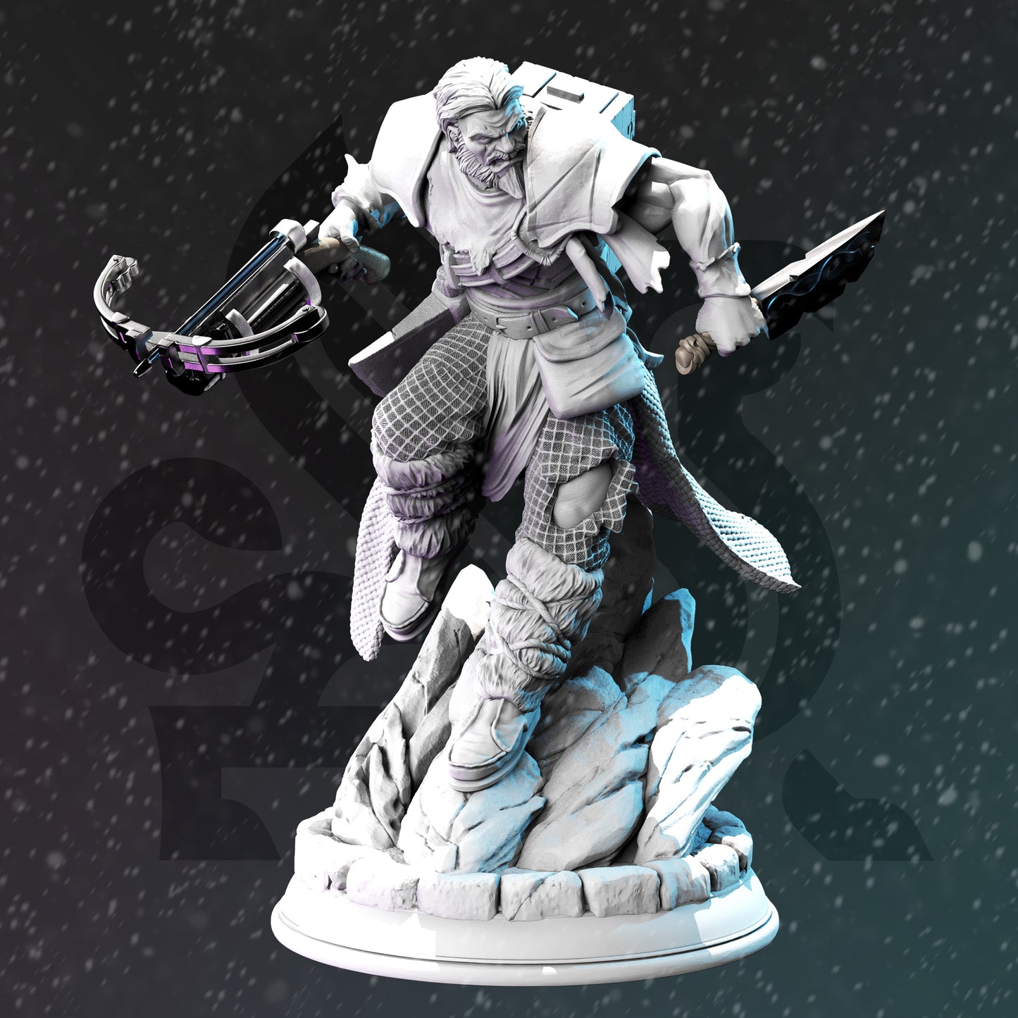 Northern Ranger Jorrick DND Role 3D Printing Miniatures Resin Figure Board Game