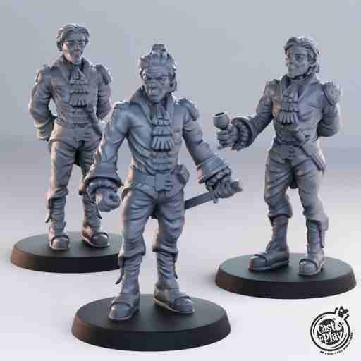 Male Nobles DND Role 3D Printing Miniatures Resin Figure Board Game