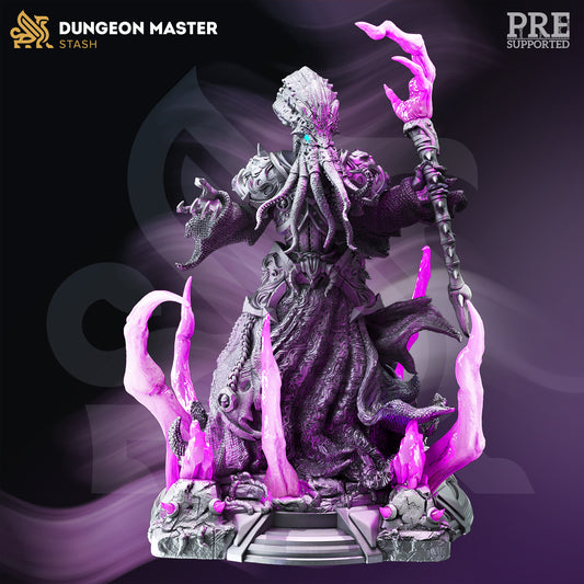 Elder Mindflayer Thilinos DND Role 3D Printing Miniatures Resin Figure Board Game